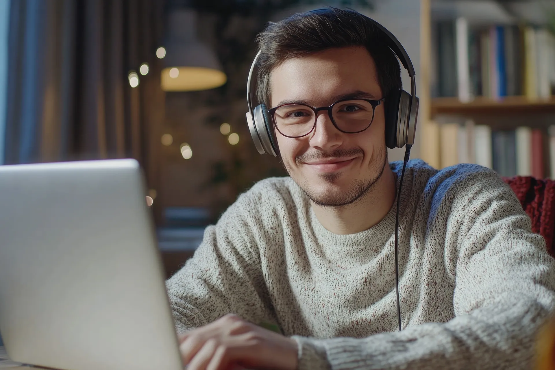 estudiando inglés online